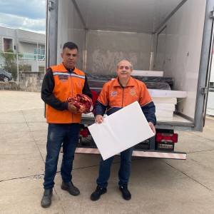 Martinópolis recebe kits dormitório da Defesa Civil do Estado.